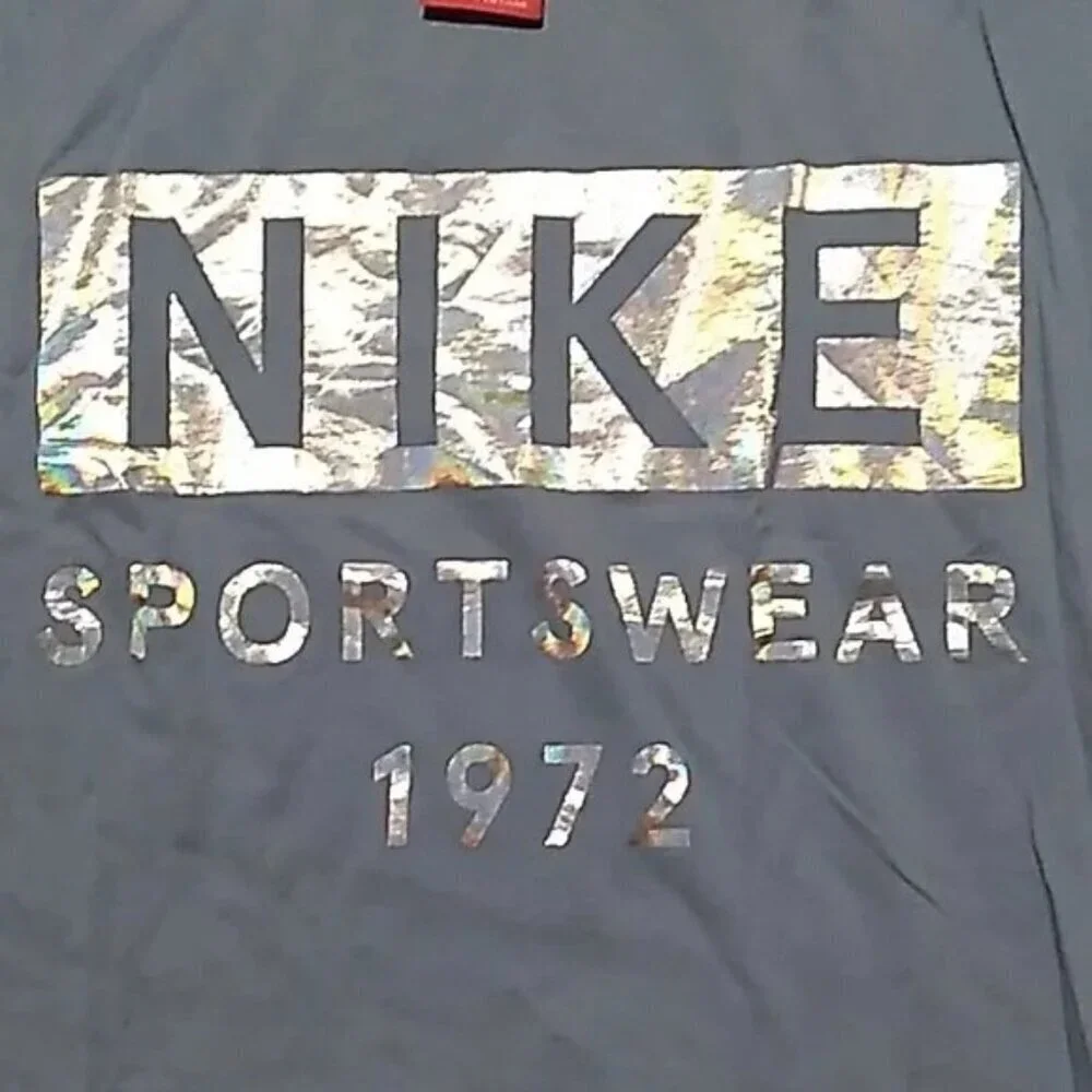 Nike Sportswear Pastel Blue Hologram Logo Tank Top